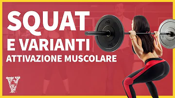 Come tenere le gambe nello squat?