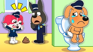 OMG..! What Happened To Sheriff Labrador ? ? - Very Happy Story | Sheriff Labrador Police Animation