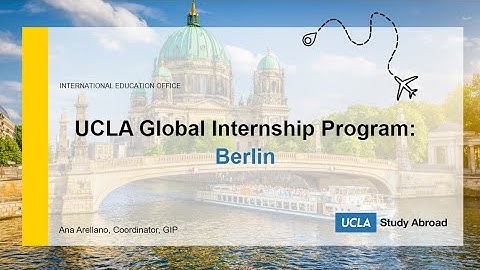 Global Internship Program: Info Session - Berlin (Law)