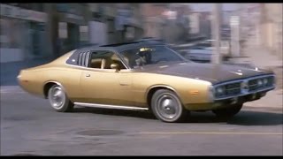 '73 Dodge Charger in car chase