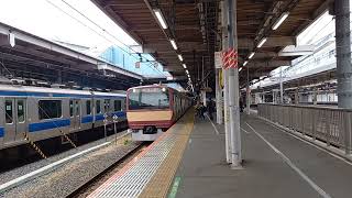 JR東日本E531系K423編成　品川駅11番線到着　20240324 093958