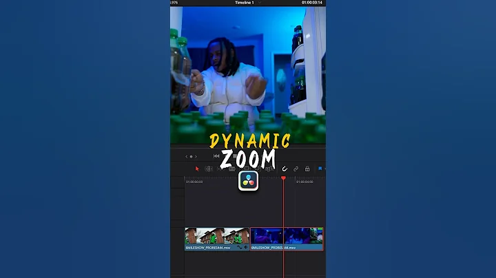 Dynamic Zoom effect in DaVinci Resolve