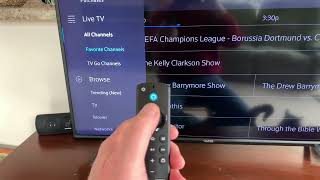 Selecting favorite channels with Firestick/Xfinity streaming app ￼ screenshot 3