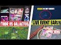 NEW THOR vs GALACTUS Live Event! *EARLY LOOK* Comic Book In Lobby, CRACK Returns, Leaked NEW POI!