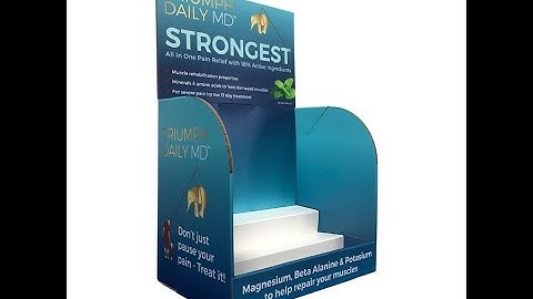 Custom Corrugated Counter Top Display / PDQ Box! -Contact Us: www.popdisplay.me info@popdisplay.me