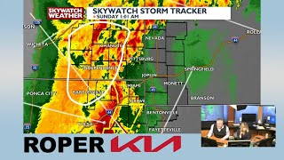 Severe Weather Update - April 28 1:00 am｜KOAM News Now