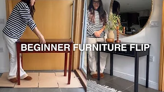 EASY Beginner Friendly Furniture Makeover!