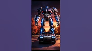 Rolls Royce Phantom Transforms Into a Giant Robot