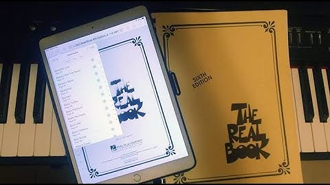 Adding Indexed Real Book Song to a Playlist in forScore