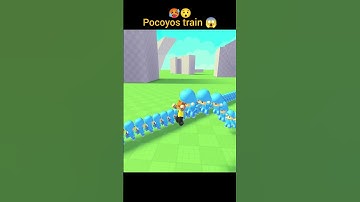 pocoyos noob train👻😂#roblox #funny #trending