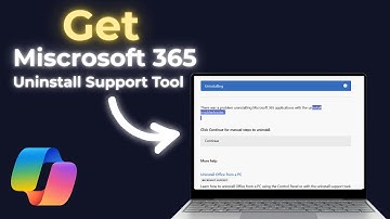How To Get Microsoft 365 Uninstall Support Tool