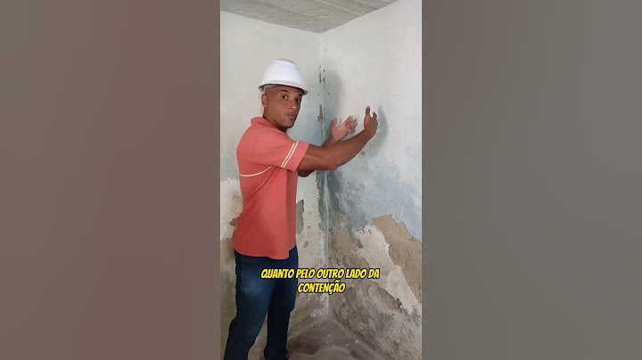 Como resolver o problema de umidade!