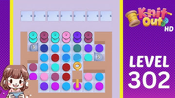 Knit Out Level 302 Solution Walkthrough