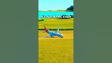 Its Just An RC Plane Crash 😔 #sad #aviation #plane #crash #automobile