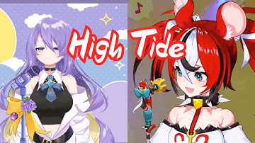 Moona and Baelz sing High Tide [Hololive Mashup ]