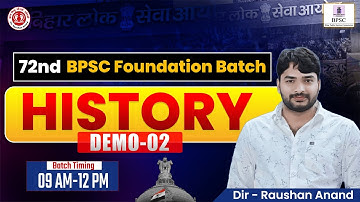 72nd BPSC New Foundation Batch🔥| Demo 02 |  #bpsc #bpscexam #raushananandsir #bpsc #bpscfoundation
