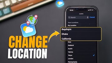 How To Change Location On iPhone Weather App | Set New Location in iPhone Weather App