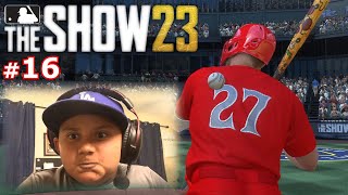 LUMPY GETS MAD WHEN I HIT MIKE TROUT! | MLB The Show 23 | PLAYING LUMPY #16