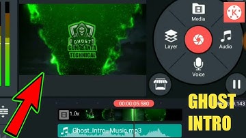 How To Make Ghost Effect Intro / Kinemaster + PixelLab