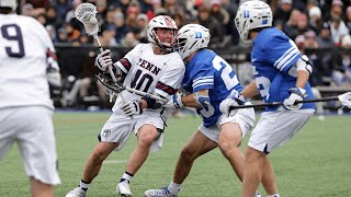 Duke vs Penn Lacrosse Highlights | 2024 College Lacrosse