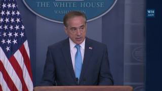 briefing with secretary of veterans affairs david shulkin