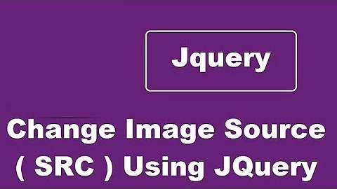 Change Image Source Path Using JQuery - Image Src