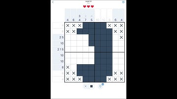 ASMR Let’s Play Nonogram - Level 12