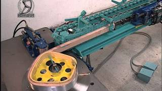 Solid Wood Bending Machine for closed circles or worms