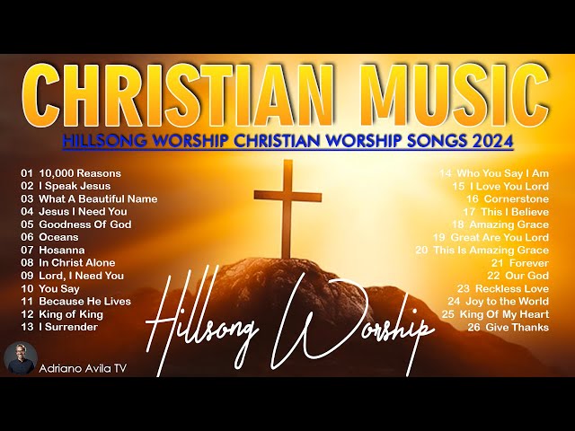 Best Worship Songs 2024 Playlist 🎵 Non Stop Christian Gospel Music Lyrics 🙏 10,000 Reasons,... #181 class=