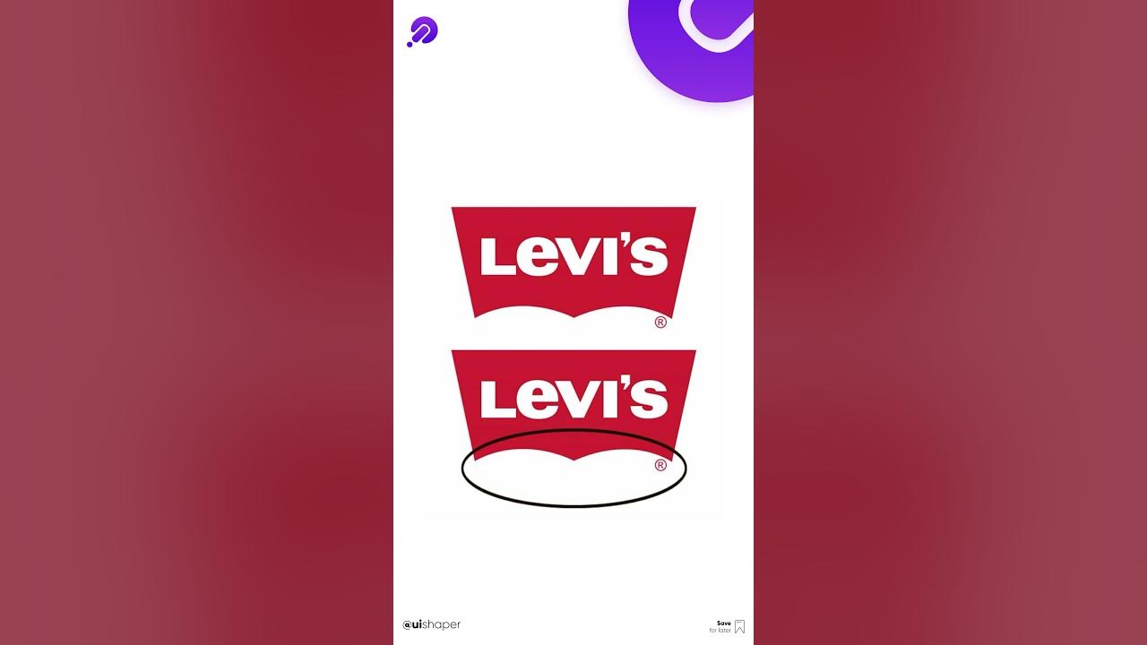 Hidden meaning behind the Levi's logo - YouTube