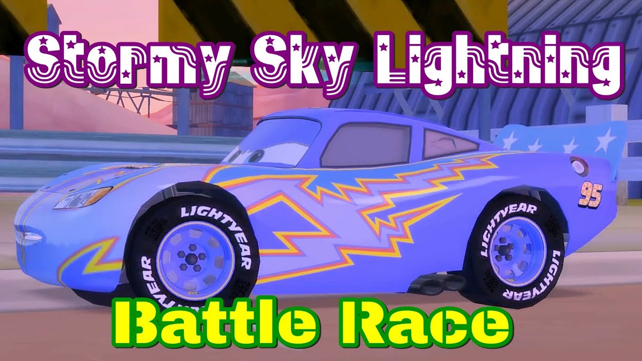 Stormy Sky Lightning Battle Race Radiator Sprint - Cars 2 The Video Game Project Trilogy MOD PC Game