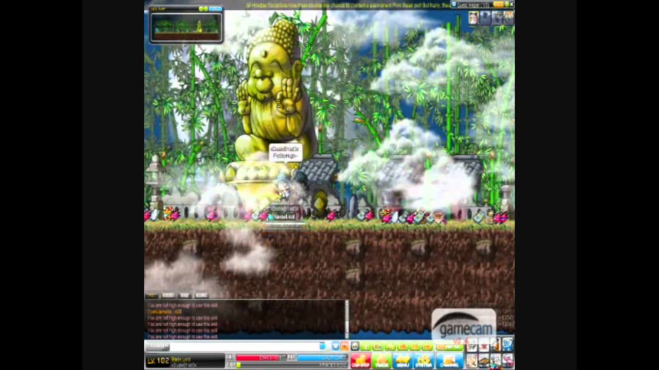 [Maplestory] Level 102 Dual Blade training at Himes YouTube