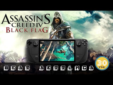 Assassin's Creed 4: Black Flag on Steam Deck - A VISUAL FEAST ON THE HIGH SEAS!!