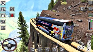 Uphill Bus Simulator Games 3D Games Gameplay Android 2024 screenshot 4