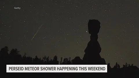 The Perseid meteor shower peaks this weekend and it's even better this year