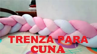 Rulo antigolpes, cojín serpiente protectora para cuna, mini cama y cama.  Seguridad bebés en el hogar 