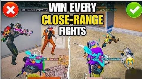 How to Clutch Everytime in Intense Situations | Improve Game Sense & Close Range BGMI / Pubg Mobile