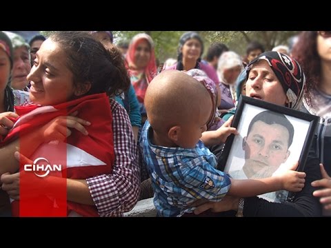 Şehit polis memuru Osman Bal gözyaşlarıyla uğurlandı