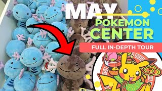 The most in-depth Pokémon Center Tour Ever! May 2023 NEW MERCH!