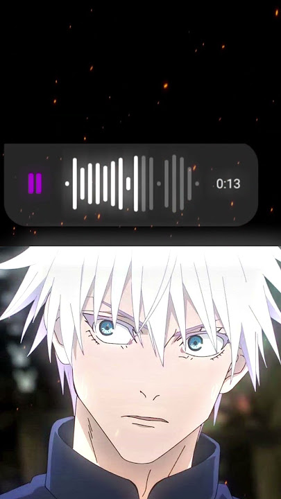 lagu satu peluang gojo satoru (seluas lautan biru)