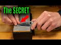 How to sharpen a knife in real time  knife sharpening for beginners