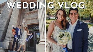 WE GOT MARRIED!! | Our civil wedding ceremony vlog