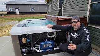 How to remove an airlock on a BULLFROG hot tub spa  THE COMPLETE PROCESS