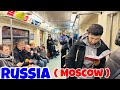 4kthe moscow metro  walk inside moscow metro cska station russia  stroll in 4k