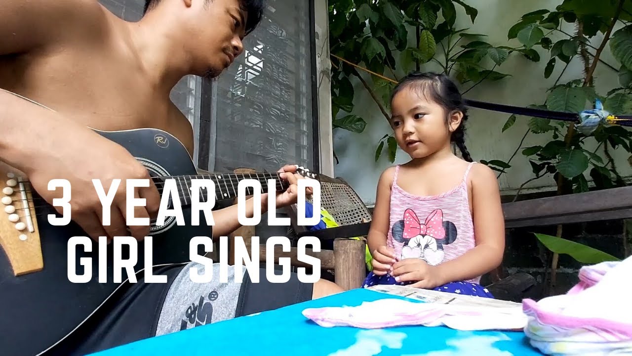 3 Year Old Sings Girl On Fire! - YouTube