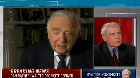 Breaking News: Walter Cronkite Dead At 92, July 17th, 2009