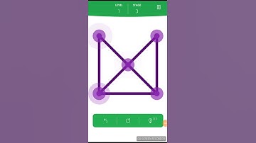 "1 LINE - one - stroke" LEVEL 1, STAGE 3