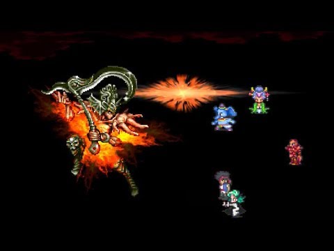 ロマンシングサガ3 ボス戦 vs四魔貴族アウナス 〜ランスからの手紙（Romancing SaGa Ⅲ）