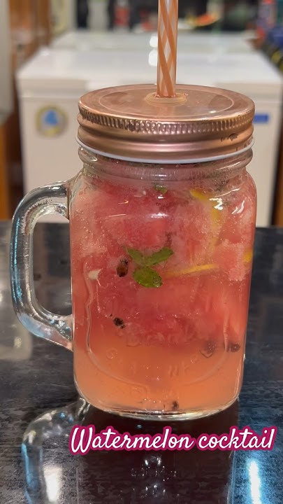 WATERMELON RUM VODKA COCKTAIL #cocktail #viralreels #rum #vodka #usa # ...