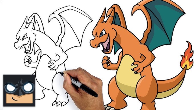 How to Draw Charizard | Pokemon - YouTube